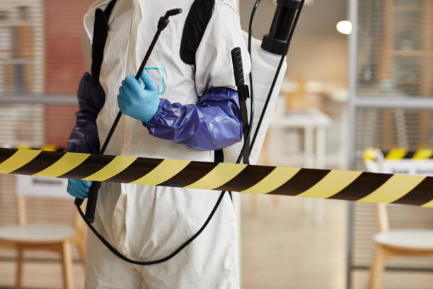 Professional Biohazard technician working in Dupont, PA